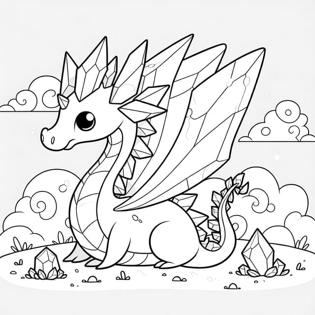 AI-generated coloring page 6